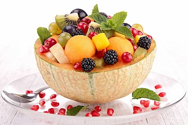 Fruits au sésame